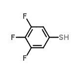 结构式 CAS# 443683-18-9, 3,4,5-三氟苯硫醇