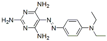 CAS#: 4449-92-7， 5-[[4-(Diethylamino)Phenyl]Azo]Pyrimidine-2,4,6-Triamine