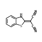 CAS#: 4464-52-2， 1,3-Benzothiazol-2(3H)-Ylidenemalononitrile