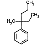 CAS#: 4468-40-0， (3-Methyl-3-Hexanyl)Benzene