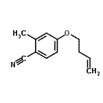 CAS#: 449174-85-0， 4-(3-Buten-1-Yloxy)-2-Methylbenzonitrile