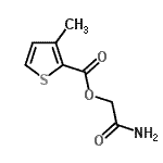 CAS#: 453535-97-2， 2-Amino-2-Oxoethyl 3-Methyl-2-Thiophenecarboxylate