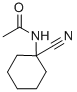 CAS 登录号：4550-68-9， N-(1-氰基环己基)乙酰胺