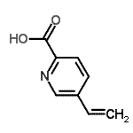 CAS#: 45946-64-3， 5-Vinyl-2-Pyridinecarboxylic Acid