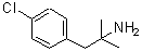 结构式 CAS# 461-78-9, 氯苯丁胺