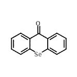 结构式 CAS# 4734-58-1, 9H-硒基氧杂蒽-9-酮