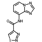 CAS#: 478261-75-5， N-([1,2,4]Triazolo[1,5-a]Pyridin-8-Yl)-1,2,3-Thiadiazole-4-Carboxamide