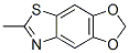 structure of CAS# 4791-94-0, 6-Methyl-1,3-Dioxolo[4,5-f]Benzothiazole;Zinc00078137;6-Methyl-[1,3]Dioxolo[4',5':4,5]Benzo[1,2-D]Thiazole;St5052183