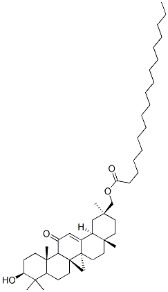 CAS#: 4827-59-2， Glycyrrhetinyl Stearate