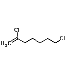 结构式 CAS# 485320-12-5, 2,7-二氯-1-庚烯