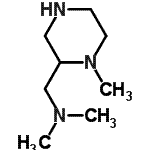 CAS 登录号：485841-55-2， N,N-二甲基-1-(1-甲基-2-哌嗪基)甲胺