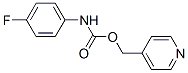 CAS 登录号：4867-61-2， 4-氟苯基氨基甲酸 4-吡啶甲基酯