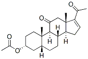 CAS#: 4970-39-2， 3alpha-Hydroxy-5beta-Pregn-16-Ene-11,20-Dione 3-Acetate