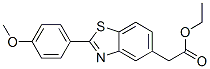 CAS#: 49702-17-2， 2-(4-Methoxyphenyl)-5-Benzothiazoleacetic Acid Ethyl Ester