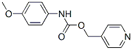CAS#: 4982-76-7， 4-Methoxycarbanilic Acid 4-Pyridylmethyl Ester
