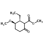 CAS#: 498570-95-9， Methyl (2R,3R)-2-Ethyl-3-Methoxy-6-Oxocyclohexanecarboxylate