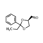 CAS#: 500021-17-0， (4R)-2-Ethyl-2-Phenyl-1,3-Dioxolane-4-Carbaldehyde