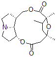 CAS 登录号：50906-96-2， (12R,15R)-12,15-环氧-1alpha,2,15,20-四氢-16alpha-高-21-去甲千里光碱-11,16alpha-二酮