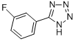 结构式 CAS# 50907-20-5, 5-(3-氟苯基)-1H-四唑