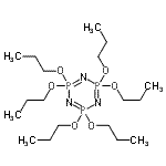 CAS#: 5116-77-8， 2,2,4,4,6,6-Hexapropoxy-1,3,5,2lambda<Sup>5</Sup>,4lambda<Sup>5</Sup>,6lambda<Sup>5</Sup>-Triazatriphosphinine