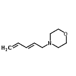 CAS#: 51180-43-9， 4-[(2E)-2,4-Pentadien-1-Yl]Morpholine