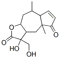 CAS 登录号：51292-63-8， 3,3a,4,4a,7a,8,9,9alpha-八氢-3-羟基-3-羟基甲基-4a,8-二甲基薁并[6,5-b]呋喃-2,5-二酮
