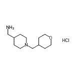 CAS 登录号：522665-23-2， 1-[1-(四氢-2H-吡喃-4-基甲基)-4-哌啶基]甲胺二盐酸盐