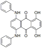 CAS 登录号：52303-01-2， 1,4-二羟基-5,8-二(苯基氨基)蒽醌
