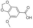 CAS#: 526-34-1， 7-Methoxy-1,3-benzodioxole-5-carboxylic acid