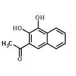 CAS#: 52749-65-2， 1-(3,4-Dihydroxy-2-Naphthyl)Ethanone