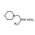 CAS#: 52801-72-6， 4-(2-Methyl-2,3-Butadien-1-Yl)Morpholine