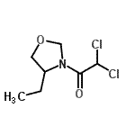 CAS#: 52836-86-9， 2,2-Dichloro-1-(4-Ethyl-1,3-Oxazolidin-3-Yl)Ethanone
