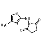 CAS#: 528592-46-3， 1-[(4-Methyl-1,3-Thiazol-2-Yl)Amino]-2,5-Pyrrolidinedione