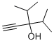 结构式 CAS# 5333-87-9, 3-异丙基-4-甲基-1-戊炔-3-醇
