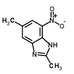 CAS#: 53369-87-2， 2,5-Dimethyl-7-Nitro-1H-Benzimidazole
