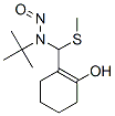 CAS 登录号：53527-68-7， 2-(((1,1-二甲基乙基)亚硝基氨基)(甲硫基)甲基)-1-环己烯-1-醇