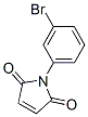结构式 CAS# 53534-14-8, 1-(3-溴苯基)-2,5-二氢-1H-吡咯-2,5-二酮