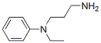 结构式 CAS# 53606-48-7, N-(3-氨基丙基)-N-乙基-N-苯胺