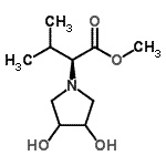 CAS#: 538372-71-3， Methyl (2S)-2-(3,4-Dihydroxy-1-Pyrrolidinyl)-3-Methylbutanoate