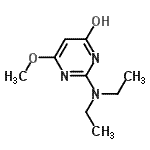 CAS#: 54028-35-2， 2-(Diethylamino)-6-Methoxy-4(1H)-Pyrimidinone