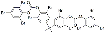 CAS#: 54060-67-2， 2,2-Bis[3,5-Dibromo-4-[[[(2,4,6-Tribromophenyl)Oxy]Carbonyl]Oxy]Phenyl]Propane