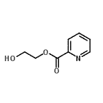 CAS 登录号：540741-84-2， 2-羟基乙基2-吡啶羧酸酯