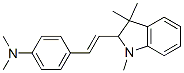 CAS 登录号：54268-71-2， N,N-二甲基-4-[2-(2,3-二氢-1,3,3-三甲基-1H-吲哚-2-基)乙烯基]苯胺