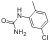 结构式 CAS# 5428-48-8, 5-氯-2-甲基苯基脲