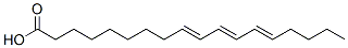 结构式 CAS# 544-73-0, (9E,11E,13E)-9,11,13-十八碳三烯酸