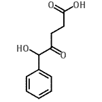 CAS#: 5458-72-0， 5-Hydroxy-4-Oxo-5-Phenylpentanoic Acid