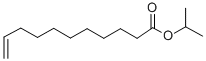 CAS 登录号：5459-98-3， 十一碳烯酸异丙酯