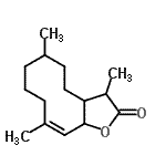 CAS#: 54833-40-8， (10Z)-3,6,10-Trimethyl-3A,4,5,6,7,8,9,11A-Octahydrocyclodeca[b]Furan-2(3H)-One