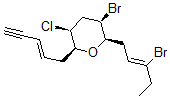 CAS#: 55306-12-2， (2R,3R,5S,6S)-3-Bromo-2-[(2E)-3-bromo-2-pentenyl]-5-chlorotetrahydro-6-(2Z)-2-penten-4-ynyl-2H-Pyran