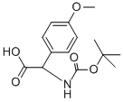 CAS#: 55362-76-0， Tert-Butoxycarbonylamino-(4-Methoxy-Phenyl)-Acetic Acid
